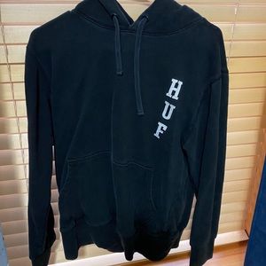 black huf hoodie
